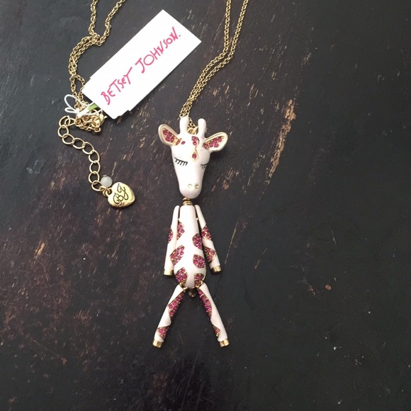 Betsey Johnson Jewelry - Betsy Johnson Giraffe necklace